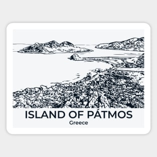 Island of Pátmos - Greece Magnet